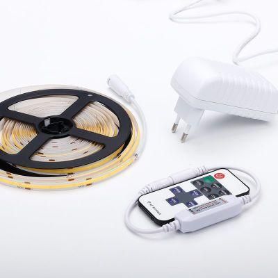 High Lumen 900lm/M 3m Reel AC220V Background Lighting Flexible COB Strip Light