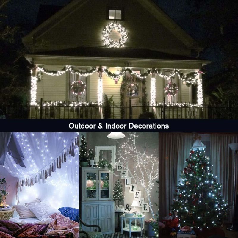 12V 24V 31V White 200 LED Decorative Fairy String Lights