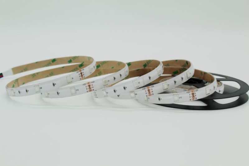 30LEDs/M IP68 Decoration Lighting Anti UV RGB Tape LED Tube Flexible Strip Light