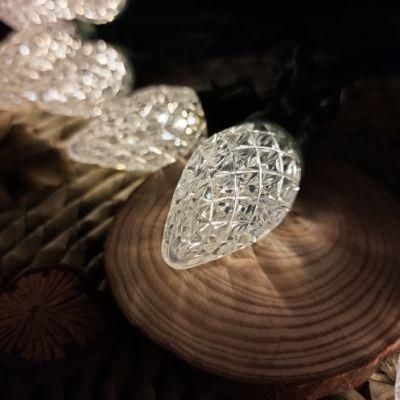 C7 Diamond Strawberry 100L Cool White Mini Illumination Decorate Party Christmas Pet LED Lamp