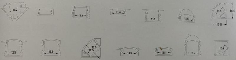 SMD LED Strip Light 3014 120LEDs/M DC24V for Backlight