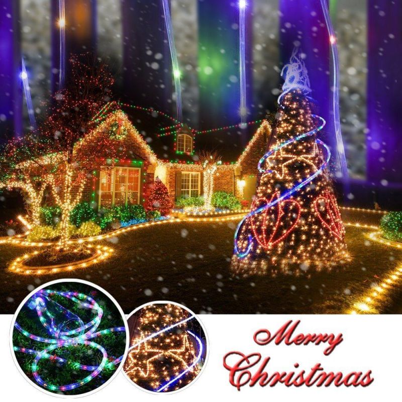 2-Wire LED Heavy Duty Bright Warm White Expandable Rope Light