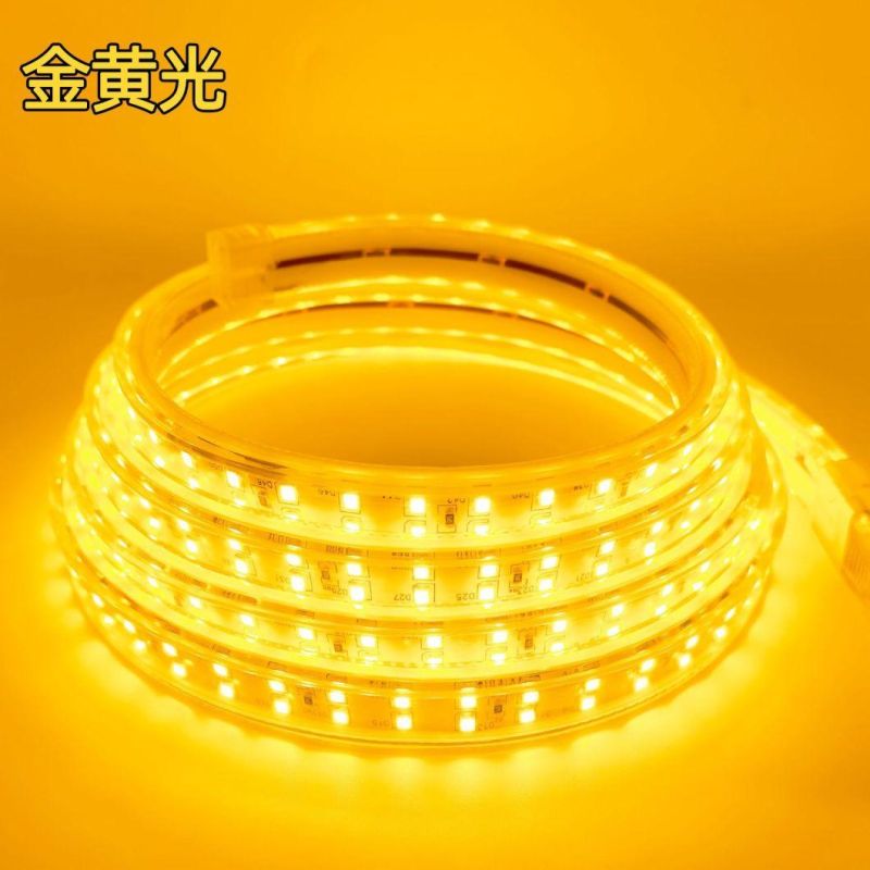 LED Strip Light 60SMD 120SMD 180SMD 2835 5730 5050 1/2/3line 8mm 10mm 12mm 220-240V IP65 Flexible Outdoor Rope Light