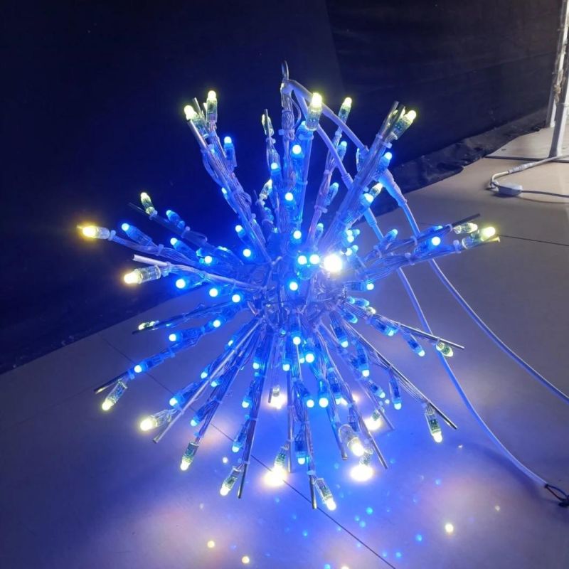 Shopping Mall Decoration Piont Control Foldable RGB Ball Light