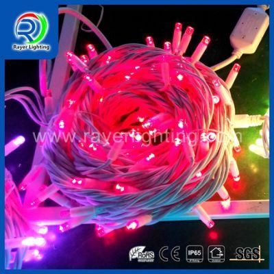 LED String Light LED Rubber Cable Waterproof Outdoor Holiday Lights