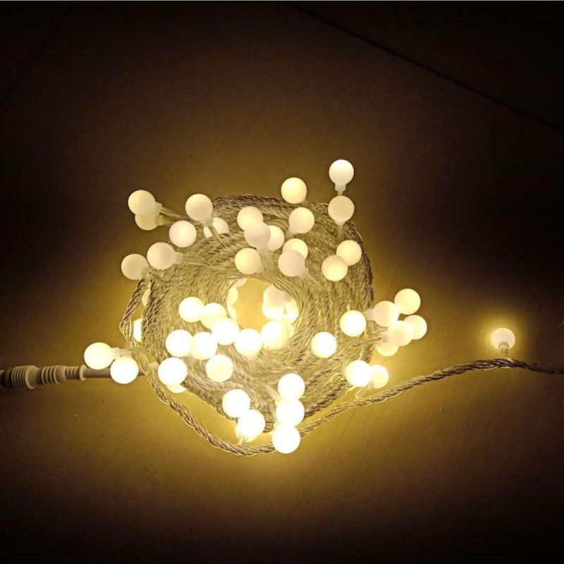 LED Festival Holiday Light LED String Decorative Lights LED Holiday Christmas Ball Light