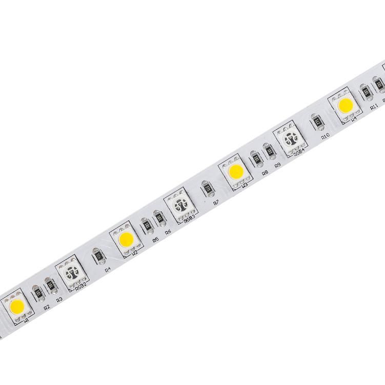 High quality Shallow SMD5050 RGBW LED Strip Light for Decorations 60LED, 60LEDs/m