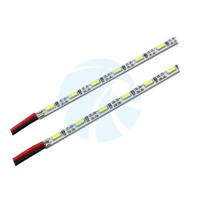 SMD4014 72LEDs 3mm DC12V DC24V Ultrathin Light Box Narrow LED Rigid Strip