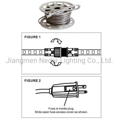 Flexible LED Rope Light for Outdoor Using Waterproof IP65 with ETL Certificate