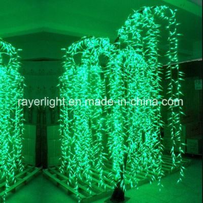 Hotel Christmas Decoration 2.5m Height LED Willow Tree Light