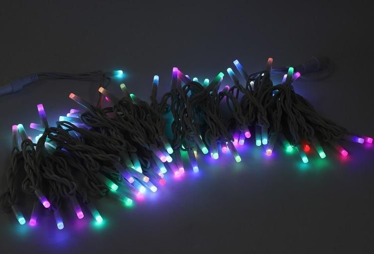 Christmas Wedding Lights Icicle High Power LED Mini Party String Light Waterfall Curtain