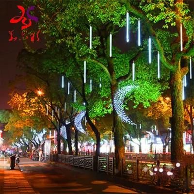 Waterproof Meteor Shower Rain Tubes 110V 220V LED String Light for Christmas Garden Decoration