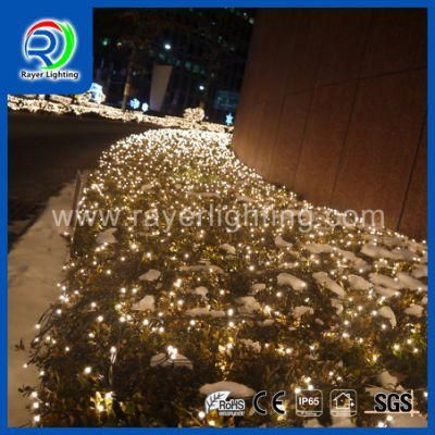 Colorful Garden Christmas Decorations LED Net Light for Tree and Lawn Decoration