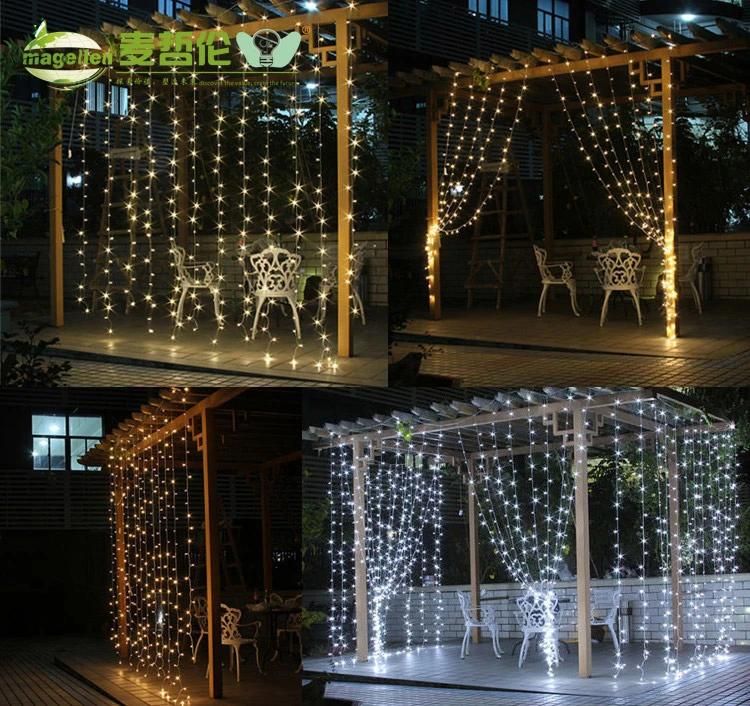IP65 Heavy Duty LED Christmas Icicle Curtain String Lights