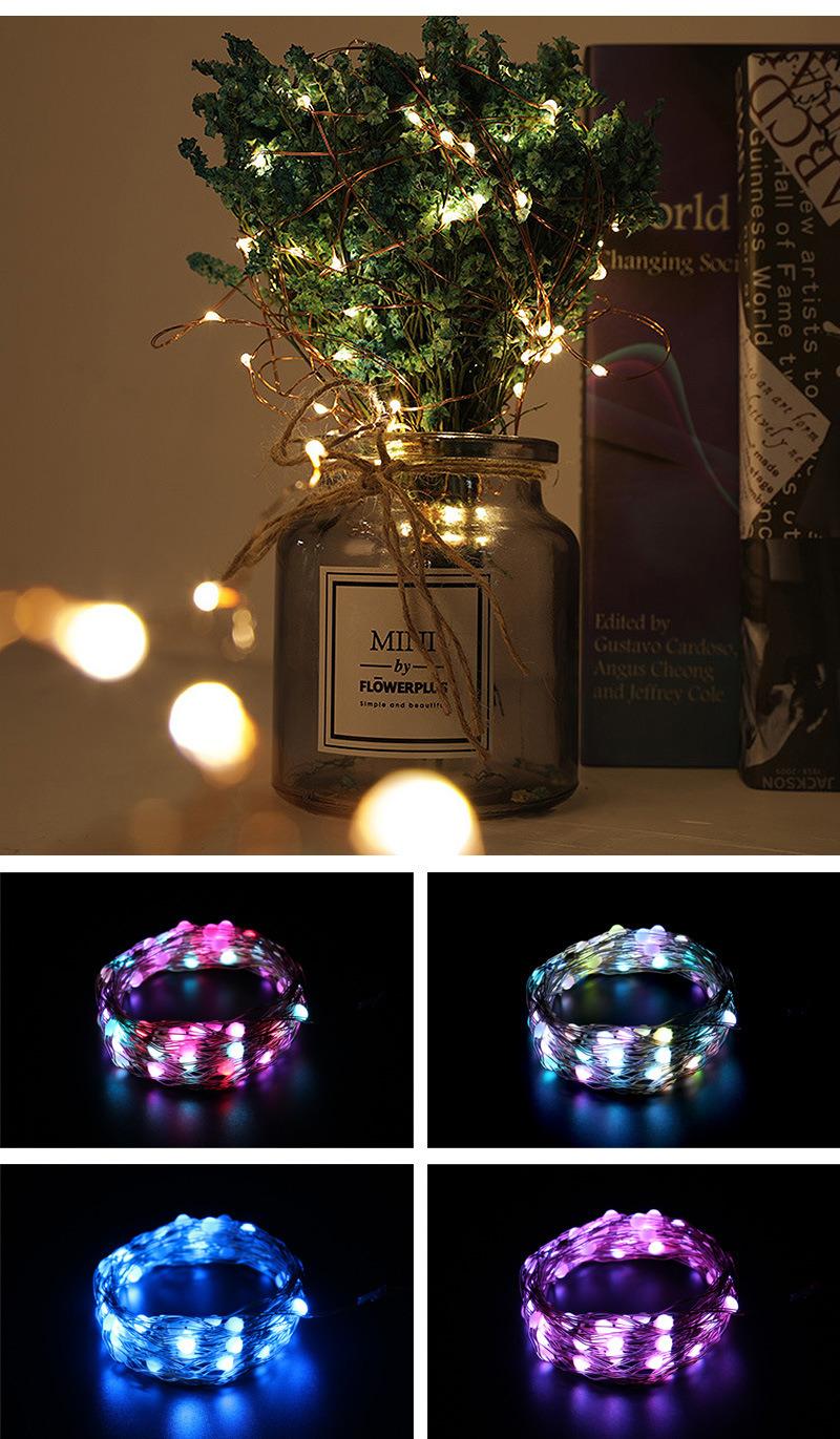 LED Bluetooth Mobile Phone APP Smart Remote Control Waterproof Magic Christmas Decoration Light String