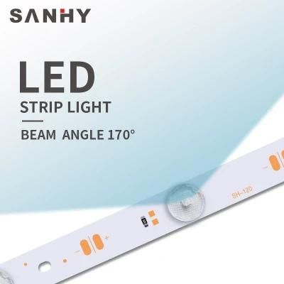 Light Box Use 170 Degree Beam Angle LED Bar Strip Light with Lens