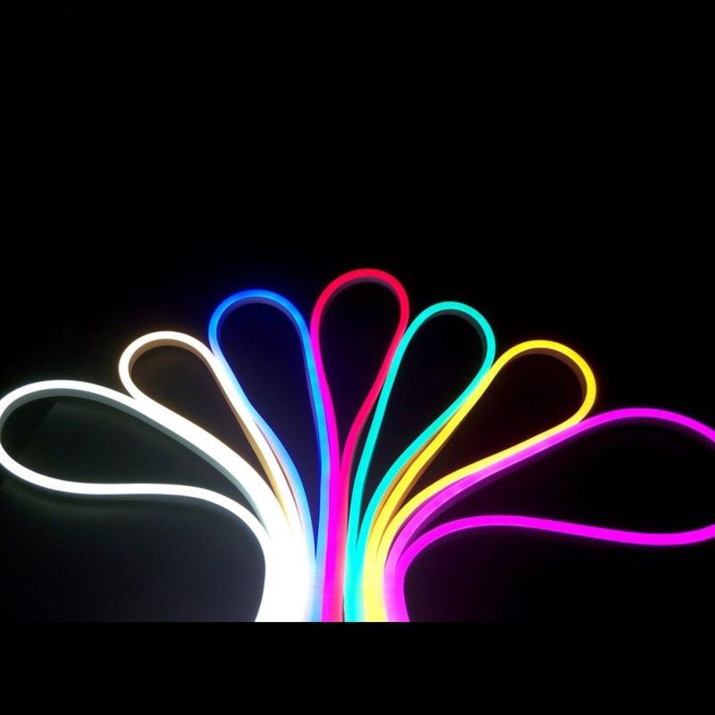 Manufacturer Wholesale RGB Outdoor Building Waterproof IP67 LED Multicolor Neon Flex Rope Tube Strip Light