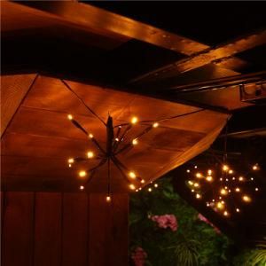 Outdoor Waterproof LED Explosion Ball String Light Decorative Warm White Light