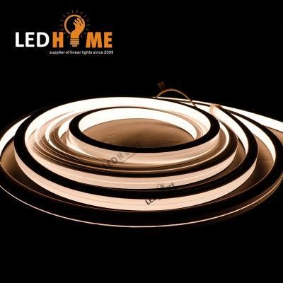 Anti-UV Silicone 12V24V Neon Flex Light LED Strip CCT Neon Flex LED Strip Light 15X15mm Waterproof IP67