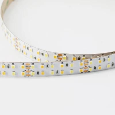 Manufactor Direct Sell Double Rows SMD LED Strip Light 2835 240LEDs/M DC24V for Home/Office/Building