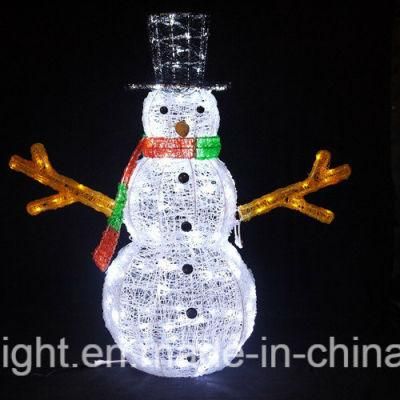 Christmas Ornaments LED Snowman Light Garden Christmas Lights