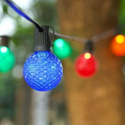 China Outdoor Christmas Holiday House Bubble Crystal Fairy Garland Decoration Solar Garden Light