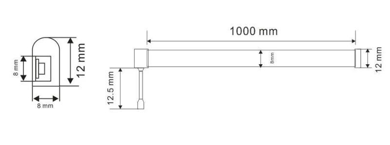 Mini Flexible Kit Set 24V Neon Strip Light