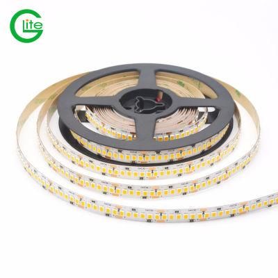 24V Flexible High CRI Ra90 T Warm White 2835 High Efficiency DOT Free White Dimmable LED Strip Light