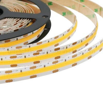 Tiras CE RoHS Certificate Epistar Chip 360 COB LED 5m Flexible Low Voltage Strip Light