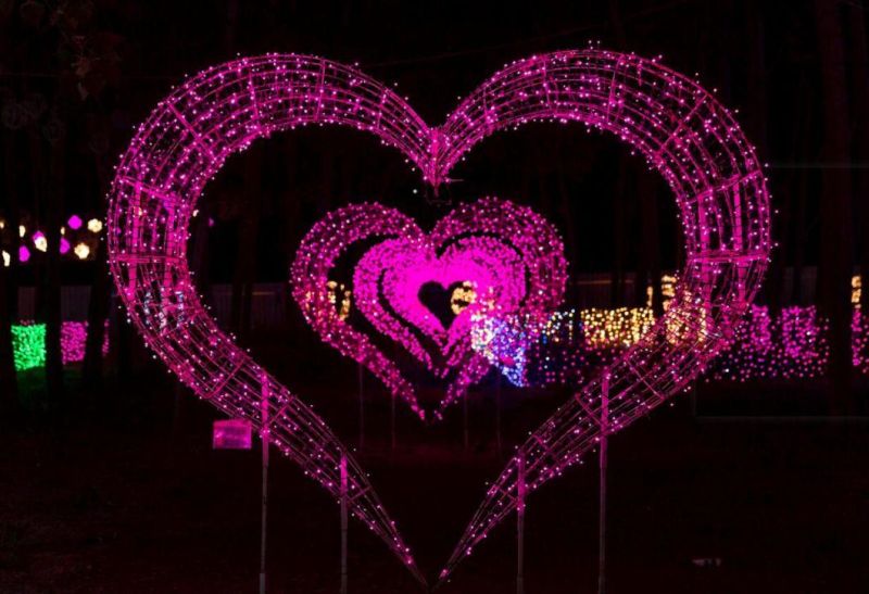 Outdoor Street Cross Decoration Diwali LED Christmas Decorations Motif Lights