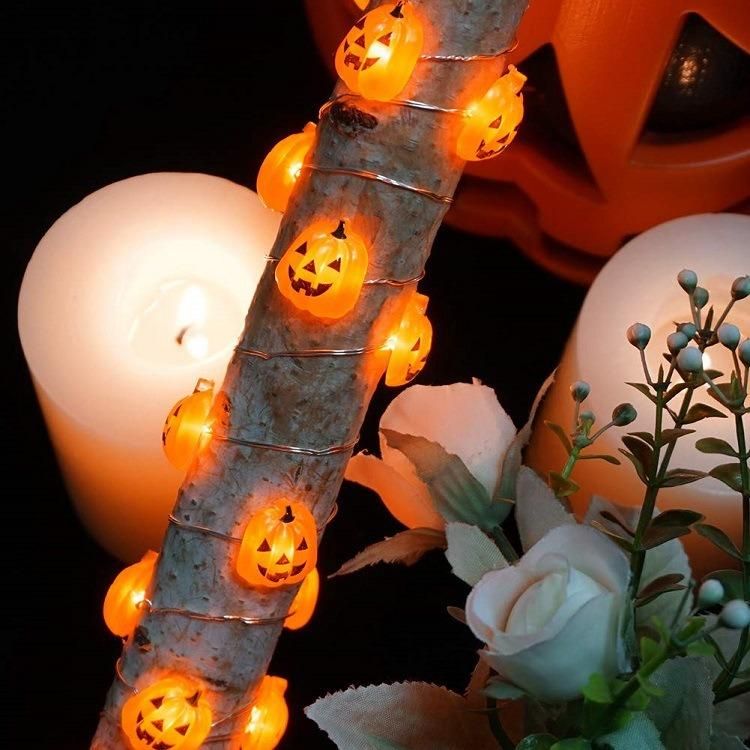 Halloween String Lights, LED Pumpkin Lights