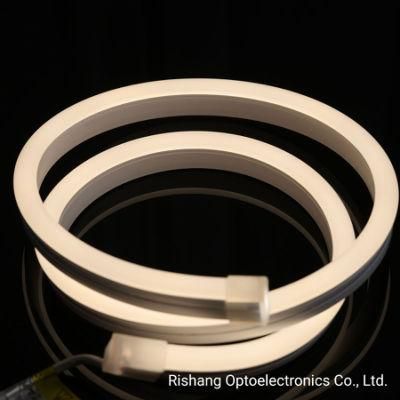 Waterproof Sign Tubes High Efficiency 24V 120LEDs/M Natural White 4000K Flexible LED Mini Neon Strip with Full Color