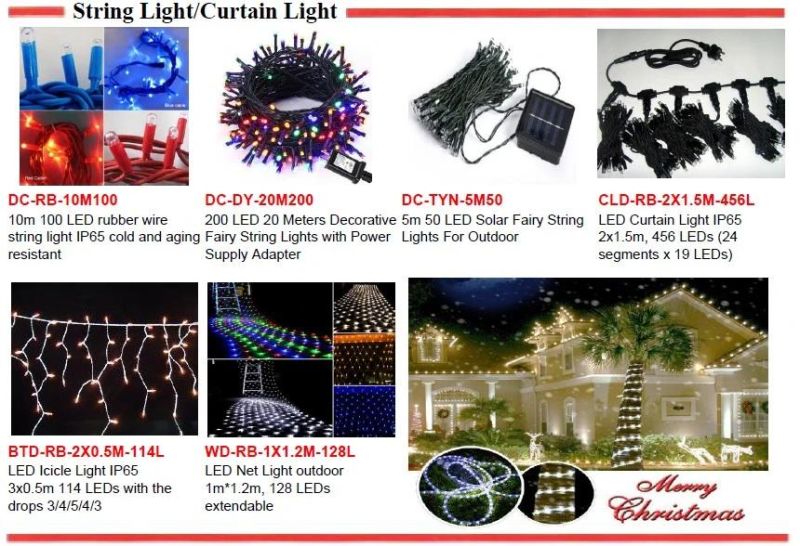 Remote Wam White Fairy LED Lights 100 Meter Outdoor Christmas Lighting Mini Garland String Light