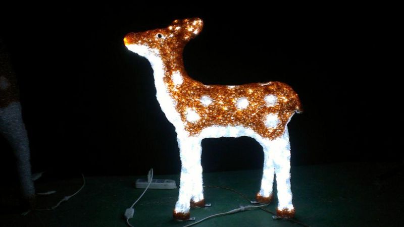 Light up Holiday Light Indoor Christmas Decorations Reindeer