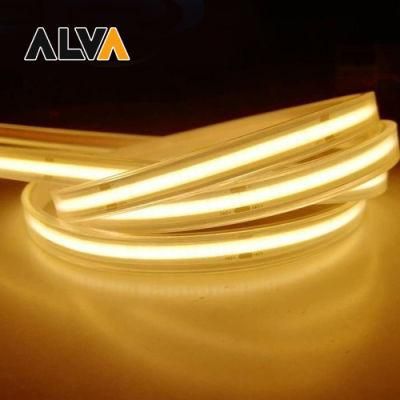 11-15W Alva / OEM 5m/Roll COB Strip Rope Light with CE