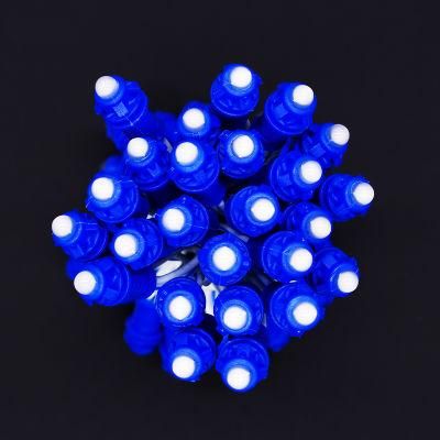 Waterproof Single Color 50 LEDs DC 12V 9mm LED Pixel String Light