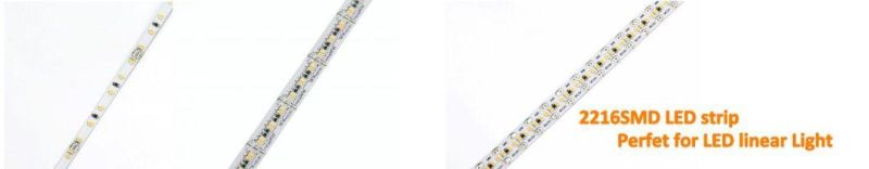 180 Degree Beam Angle COB LED Strip Flexible Light / Dots-Free LED Rope Lighting