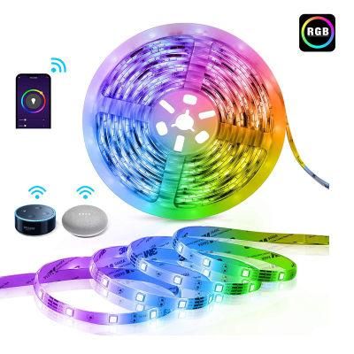 Decoration Flexible Tuya WiFi RGB Smart LED Strip Light