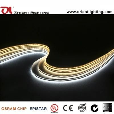 UL Ce Osram 3014 3000K 240LEDs/M IP20 24V LED Strip Light