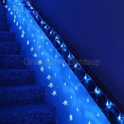 Multifunction Blue Programmable LED Flashing Net Light