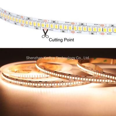 High Quality CRI80 DC12V 8mm 10mm SMD2835 60LEDs 120LEDs 240LEDs IP20 IP65 Waterproof Green LED Strip Light