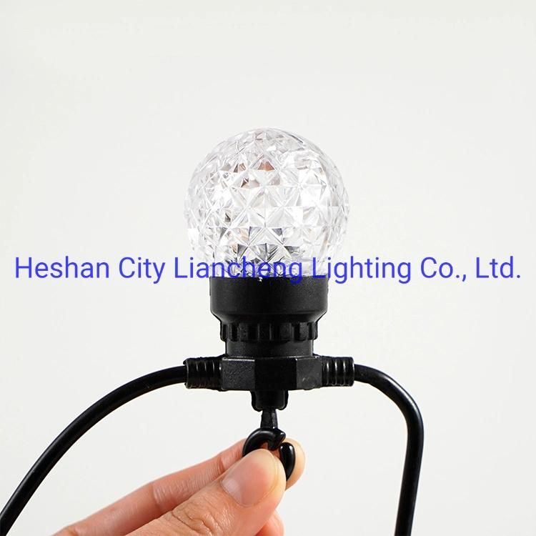 Liancheng Colorful Diamond Outdoor Globe Holiday Lighting Christmas Decorative String Lights