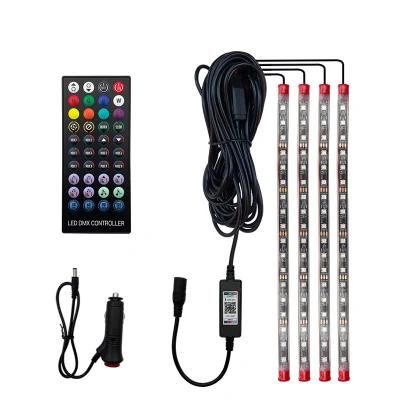 12V Addressable LED TV Strip Light for Car Decoration with Power Supply Bt Music APP Control