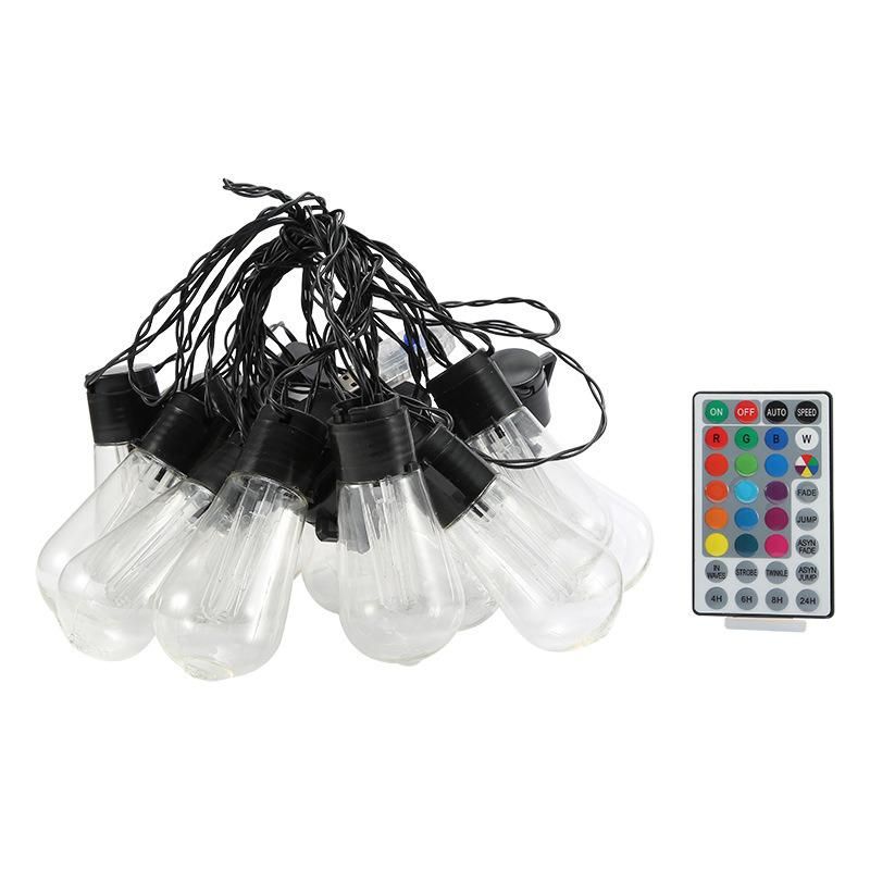16 Multi Colour Changing Fairy Lights Mains Powered with Remote