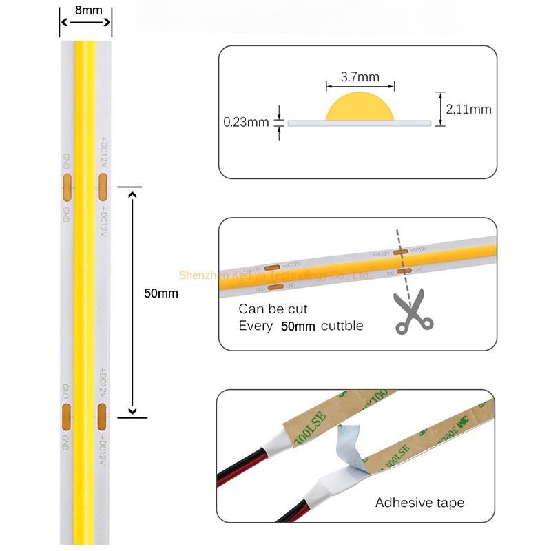 DIY Flexible LED COB Neon Lamp for LED Neon Building Decorations