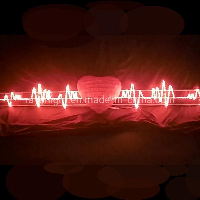 Commercial Christmas/Wedding /Festival Decoration Dynamic Heart Beating LED Motif Lights