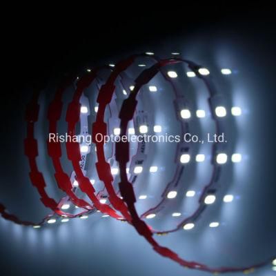 DC12V 60LEDs Per Meter IP65 Waterproof Silicon Spraying Surface Coated 3D Flexible LED Strips