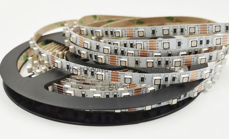 Changeable Color SMD 3535 RGB 6mm LED Flexible Strip Light with WiFi Bluetooth RGB Controller