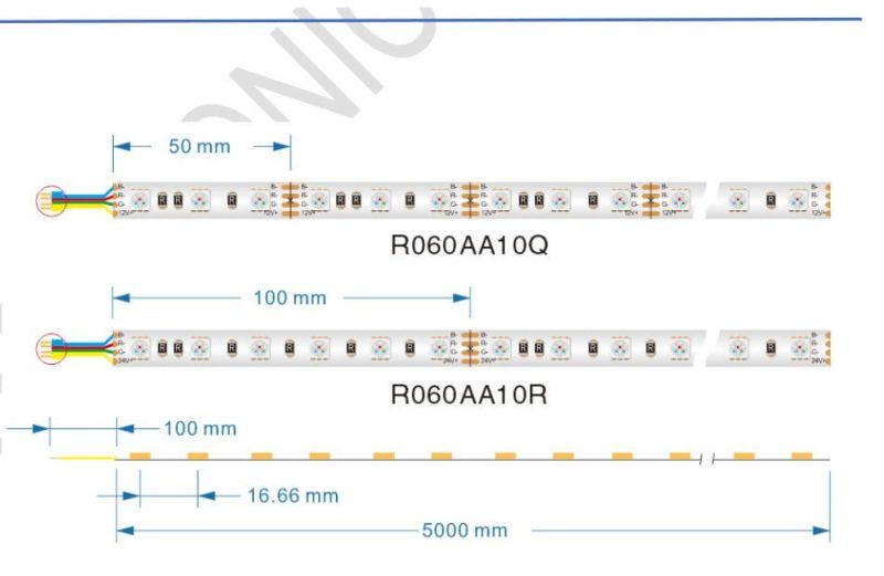 IR Remote Control 5050 RGB Color Changing Light LED Strips