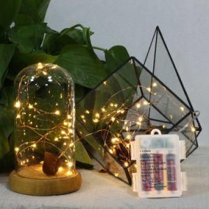 Decoration Light LED Copper Wire String Light /Powered by 3AA Battery Warm White